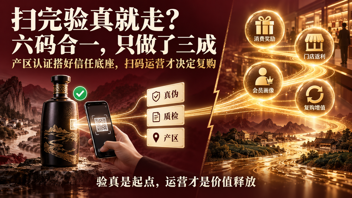 预计年底100家酒企接入,遵义为什么要推动「六码合一」?