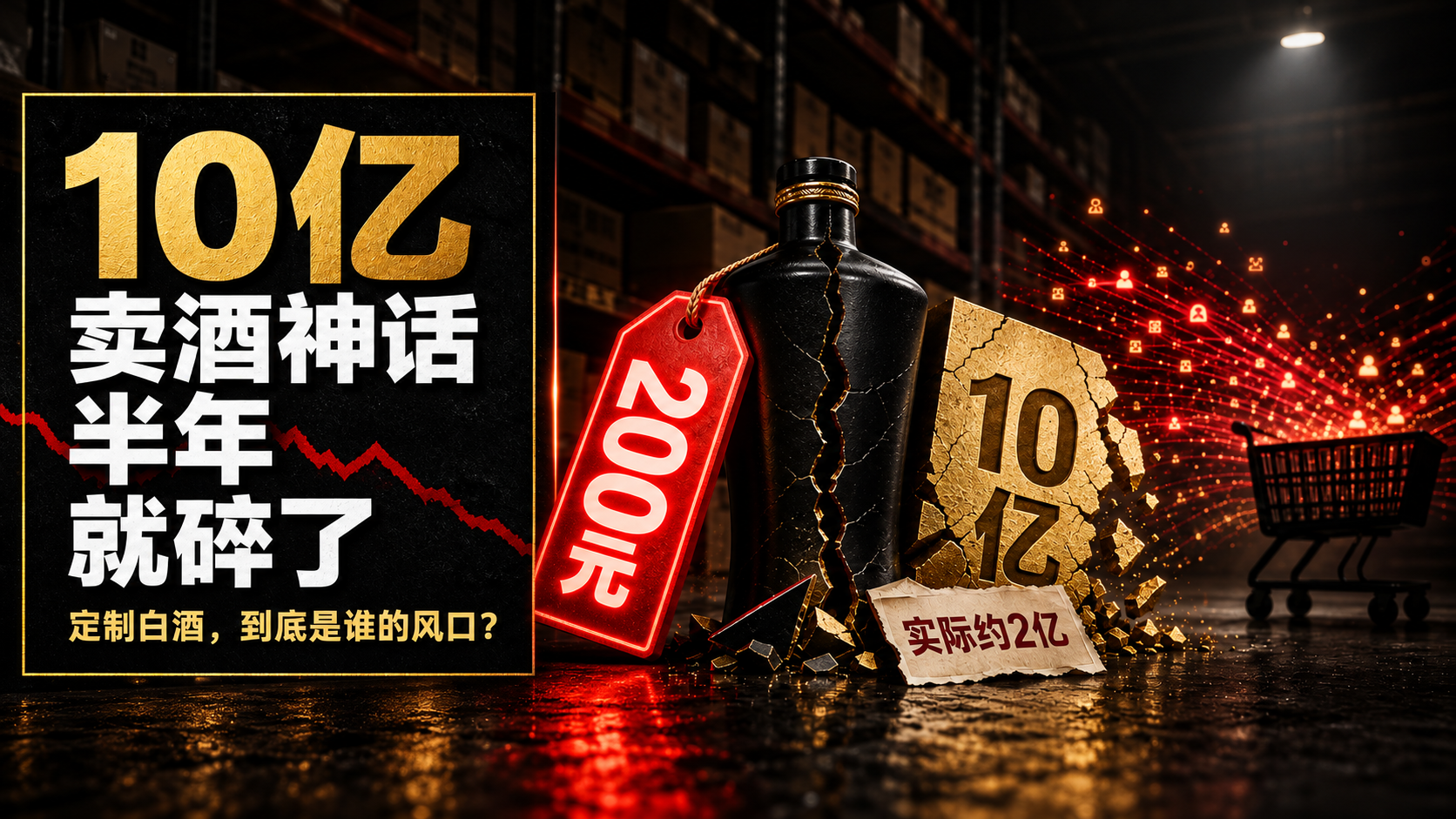 胖东来10亿卖酒神话,半年就碎了。零售巨头定制白酒,到底是谁的风口?
